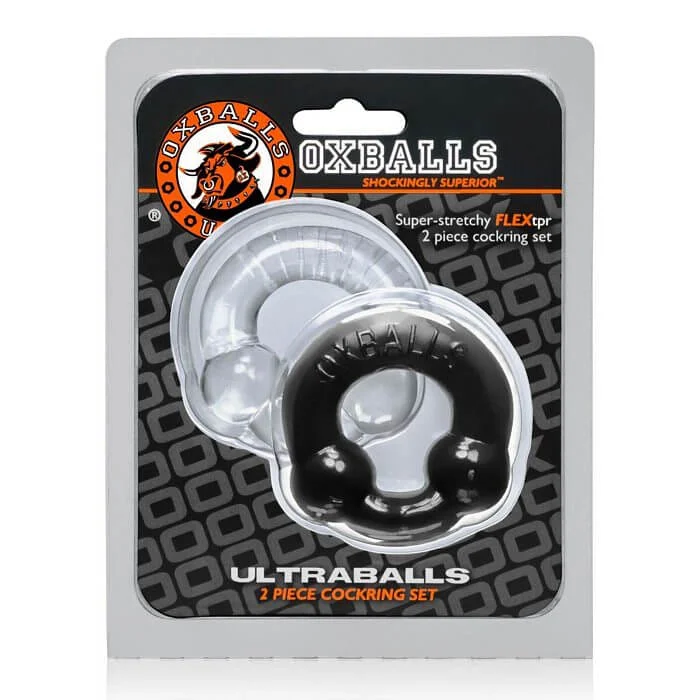 cock ring water tight-Oxballs Ultra Balls Cock Ring 2 Pack