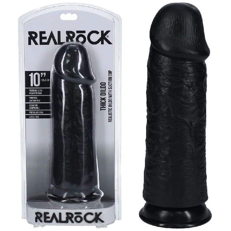 penis-health-diet-advice-REALROCK 25cm Extra Thick Dildo -