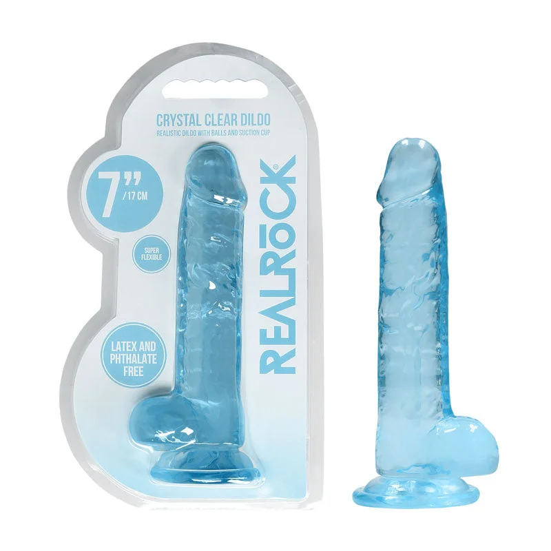 best-penis-hygiene-products-RealRock 7'' Realistic Dildo With Balls