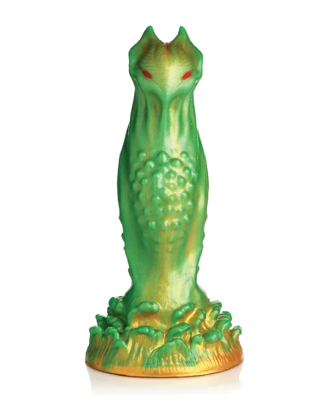 Dildo-replaceable-Nebula Alien Silicone Dildo - Green