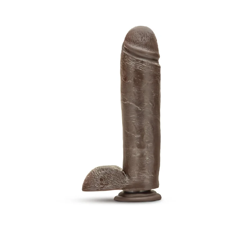 penis-health-checkup-guide-Dr. Skin - Mr. Mister 10.5in Dildo with Suction - Chocolate