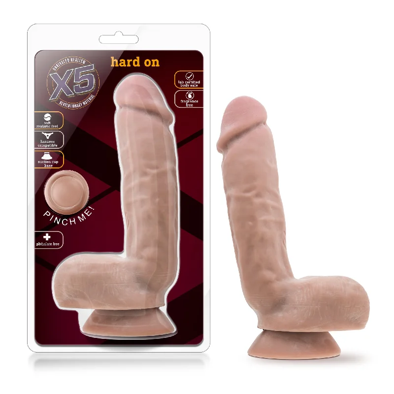 penis-skin-protection-tips-X5 Hard On: 8.5” Lifelike Dildo with Suction Cup for Ultimate Fun