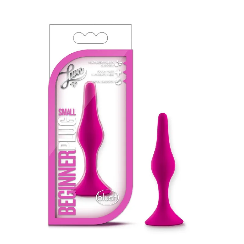 penis-stretching-techniques-guide-Luxe - Beginner Plug - Pink