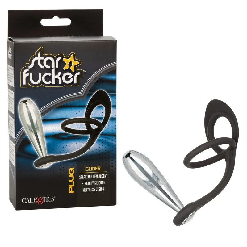 anal toys for erotic nights-Star Fucker Glider Anal Plug Anal Toys by Cal Exotics