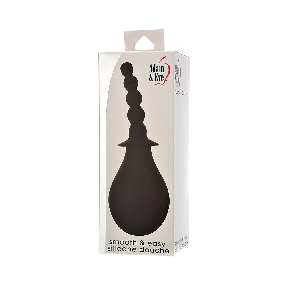 anal toys for erotic nights-Adam & Eve Smooth & Easy Silicone Douche