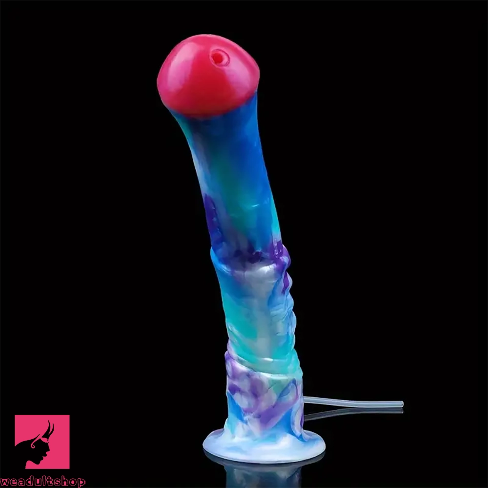 Penis-fake-11.22in Realistic Horse Silicone Squirting Soft Large Penis Dildo