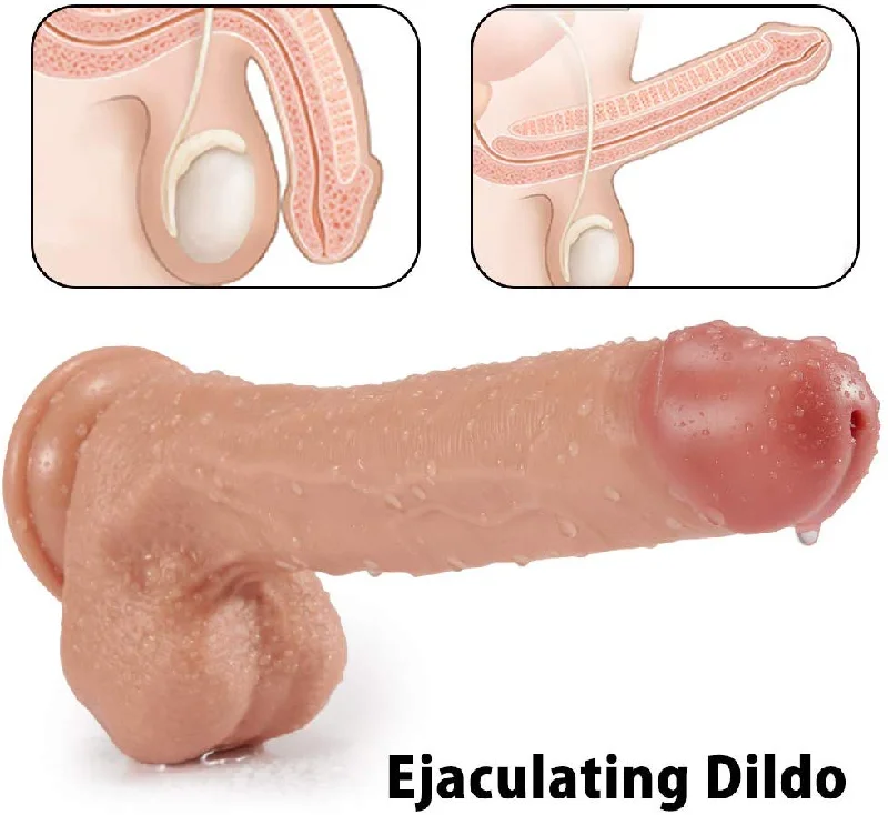 Penis-coarse-G-spot Ejaculating Dildo