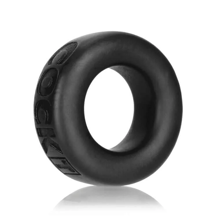 cock ring modern texture-Atomic Jock Cock-T Small Comfort Cock Ring - Sleek and Smooth in Black