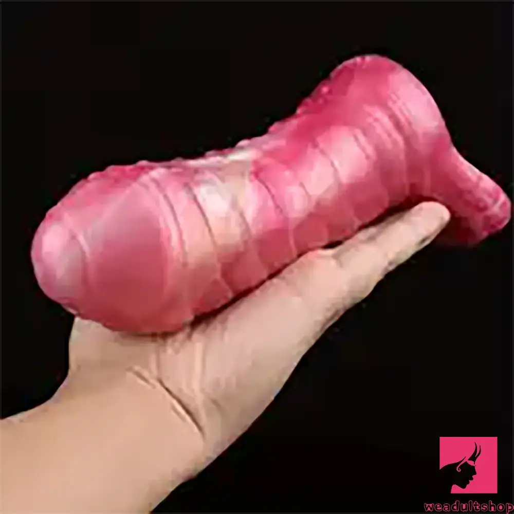 Dildo-fixed-6.1in Silicone Soft Dildo Sleeve Penis Extender Reusable Cock Sleeve