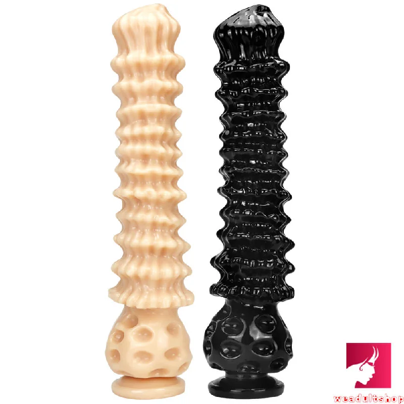 premium silicone anal toys-16.73in Fantasy Odd Big Thick Butt Plug Dildo For Anal Vagina Sex