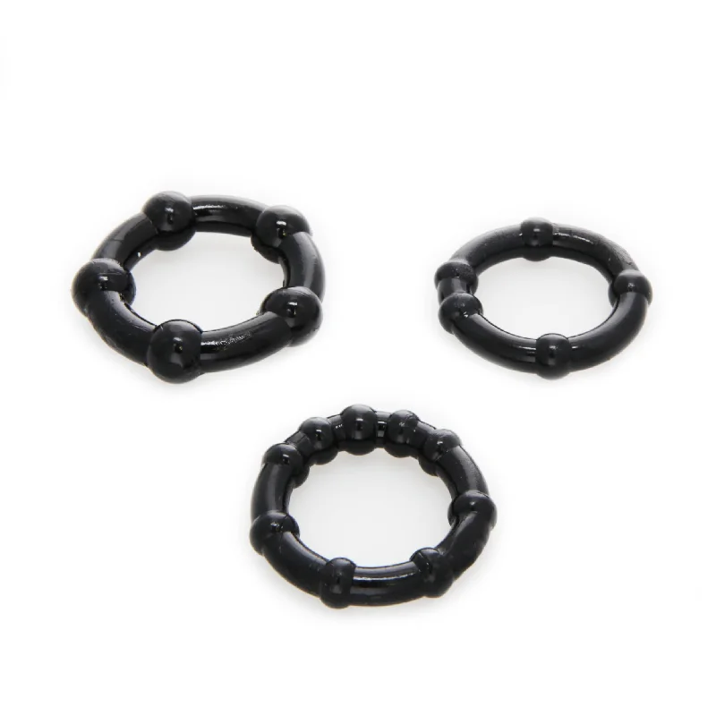 cock ring premium grip-Rock Hard Cock Ring Set