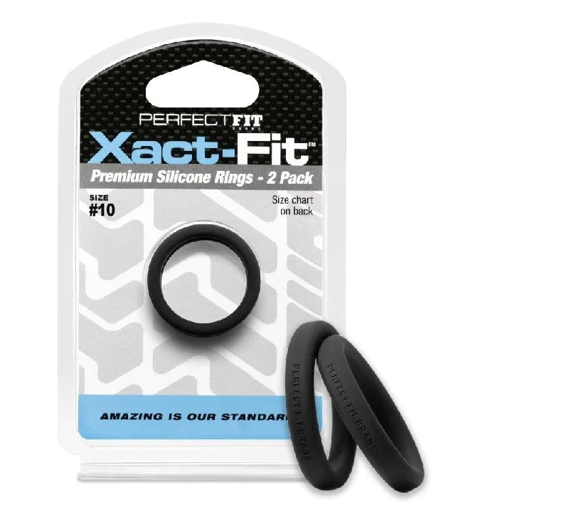 anal toys for intense fun-Xact-Fit #10 1in 2 Pk