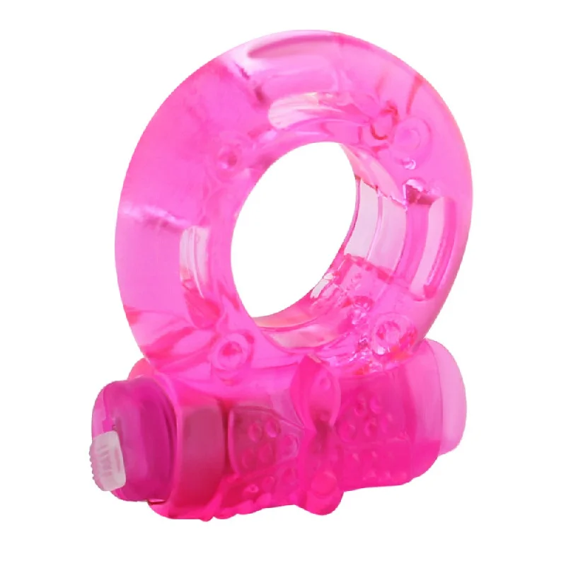 cock ring low style-Silicone Vibrating Cock Ring