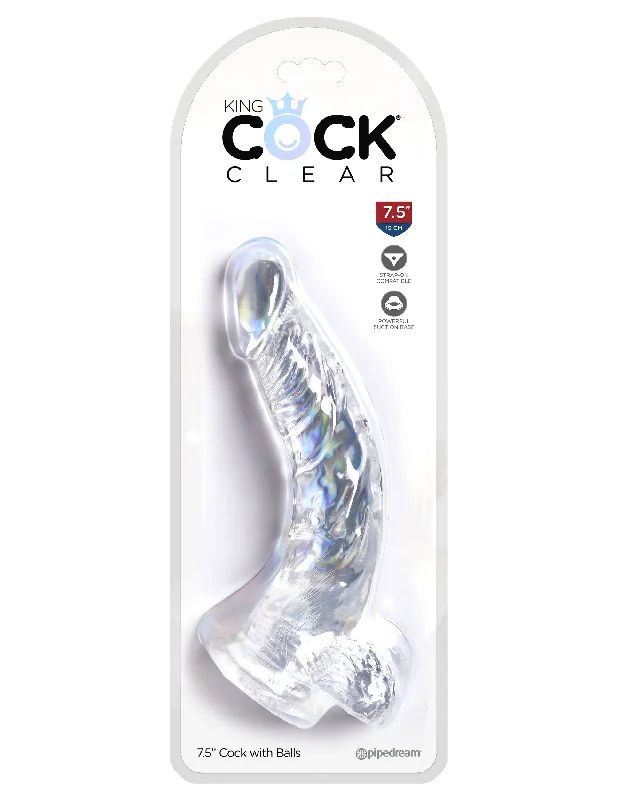 best-penis-hygiene-products-King Cock Clear 7.5" Cock With Balls