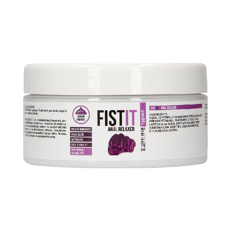 anal toys for quiet play-Fist It Anal Relaxer Water-Based Fisting Lubricant 300ml / 10.56 oz.