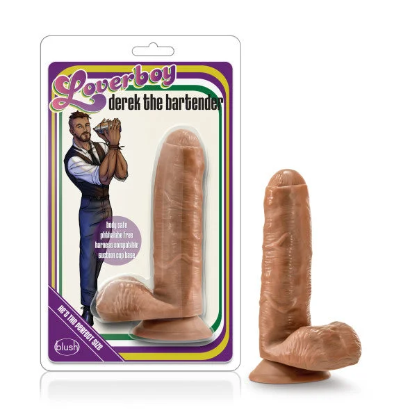 penis-growth-products-reviewed-Cheeky Bartender Derek: Fun 5.5-Inch Lifelike Toy with Suction Cup Base