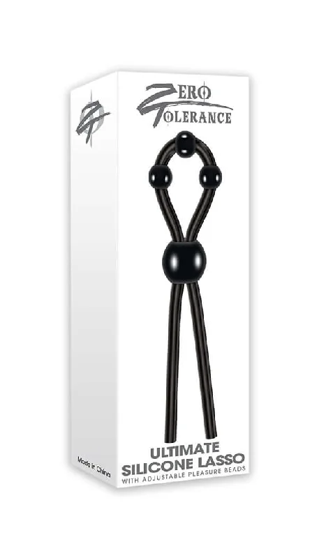 cock ring soft texture-Ultimate Silicone Lasso Cock Ring with Adjustable Pleasure Beads: Elevate Your Performance