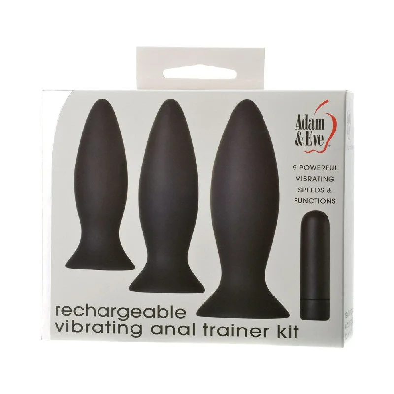 anal toys for bedroom nights-Adam & Eve Rechargeable Vibrating Anal Trainer Kit