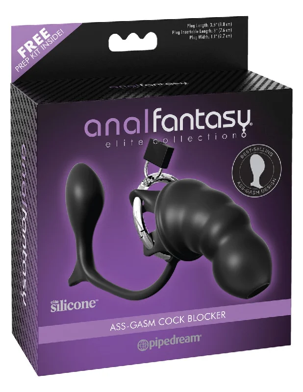 anal toys for kinky fun-Anal Fantasy Elite Collection Ass-Gasm Cock Blocker