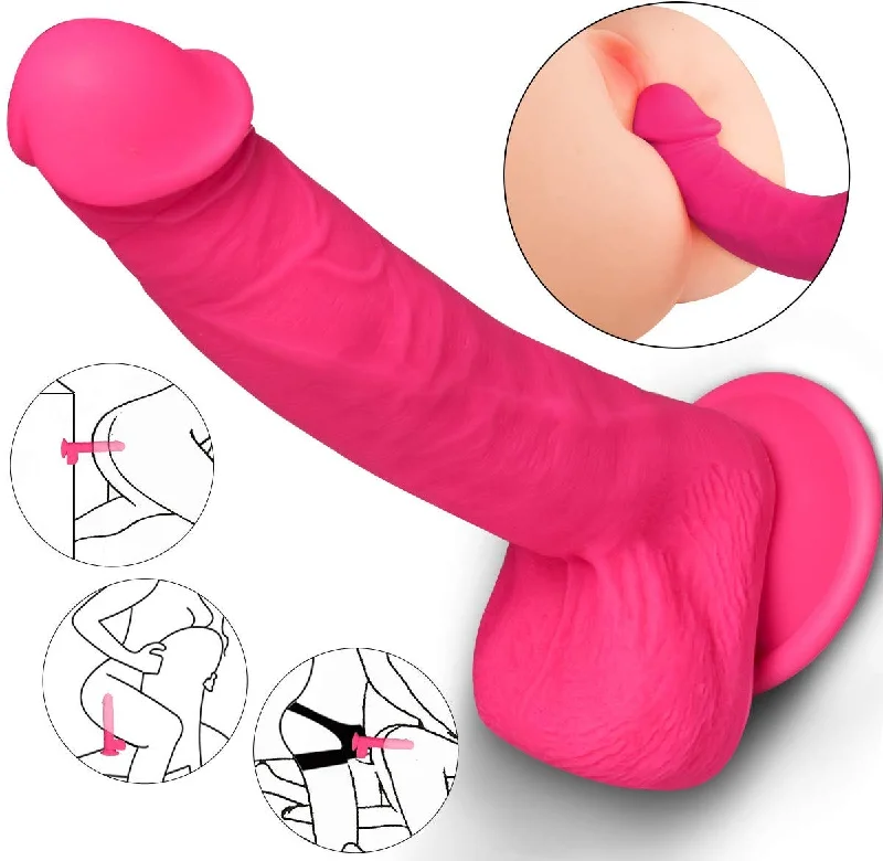 Penis-open-Realistic Dual Density Liquid Dildo