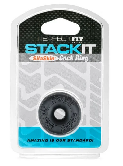 cock ring lightweight feel-Experience Ultimate Pleasure with the Perfect Fit Stackit Sila Skin Cock Ring