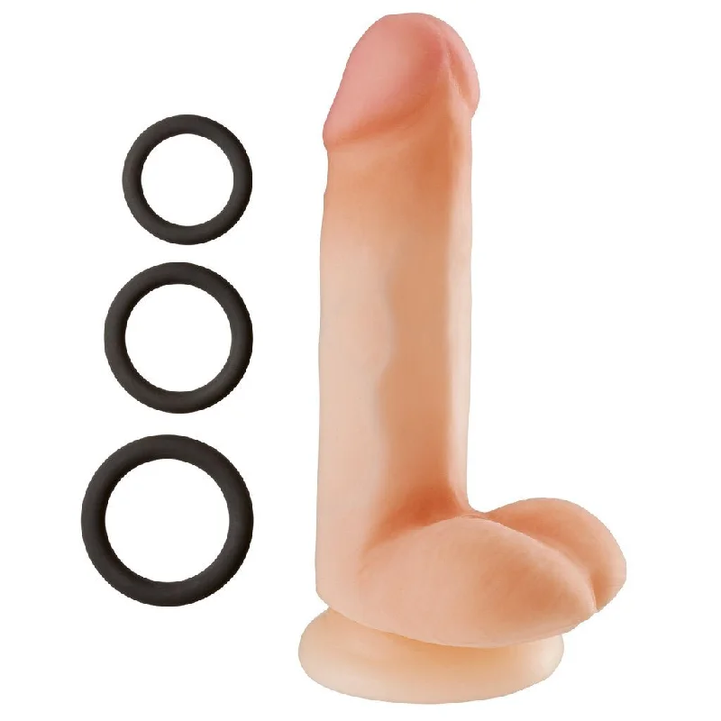 penis-size-and-performance-Cloud 9 Novelties Dual Density Real Touch Inch With Balls