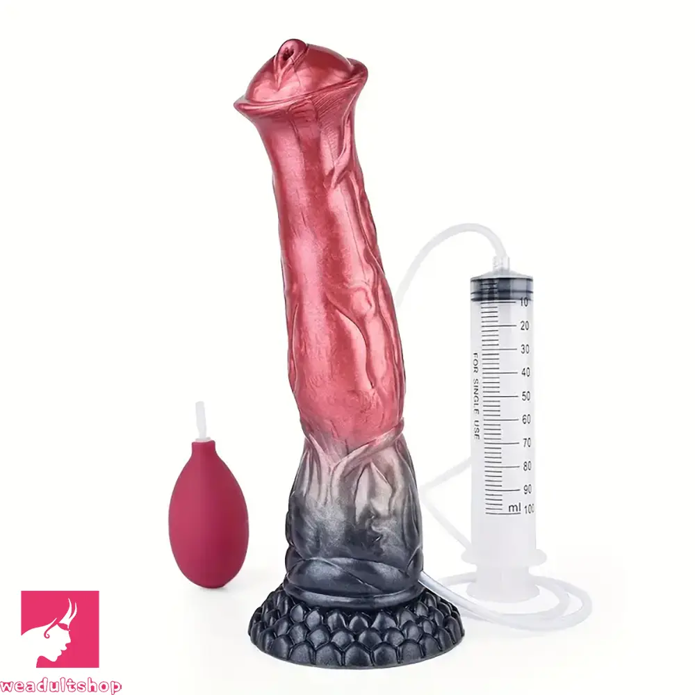 Dildo-future-11.22in Big Horse Cock Silicone Soft Animal Penis Dildo Vaginal Sex