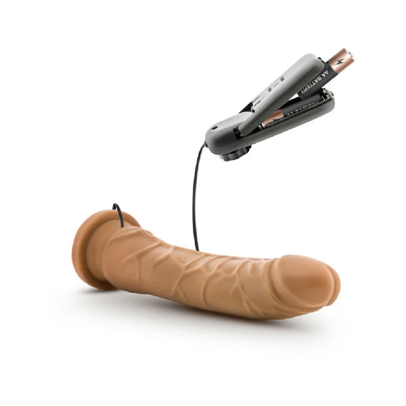 penis-care-for-winter-Dr. Skin - 8.5 in Vibrating Realistic Dildo with Suction Cup