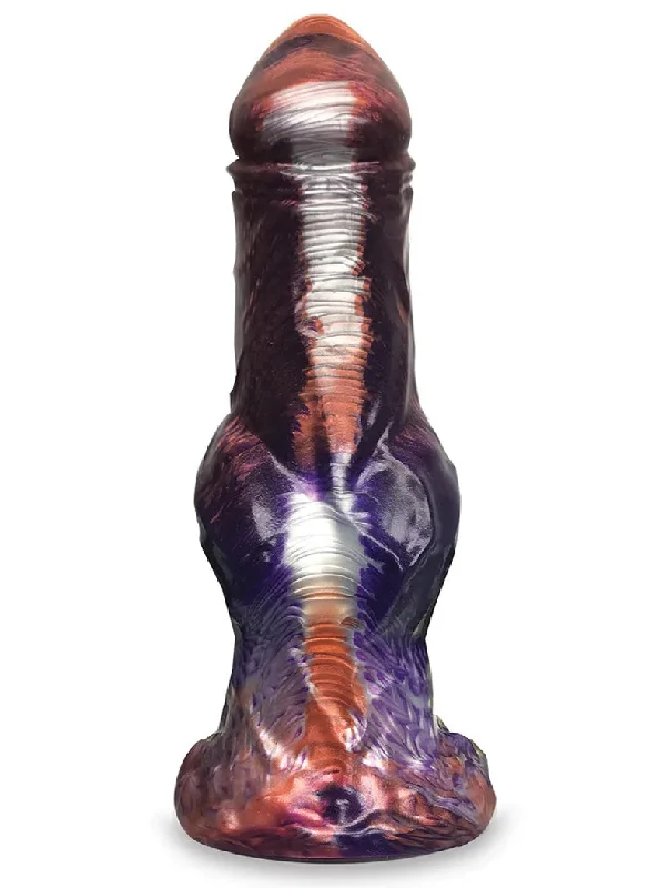 Dildo-wooden-Alien Nation Centaur Silicone Creature Dildo - Copper