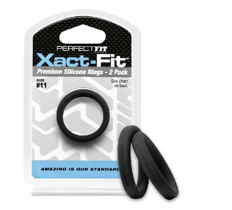 anal toys with unique design-Xact-Fit #11 1.1in 2 Pk