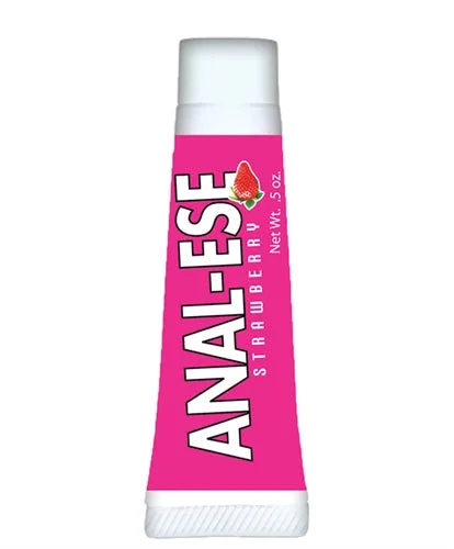 anal toys starter kit-Anal-Ese Strawberry - .5 Oz. - Soft Packaging