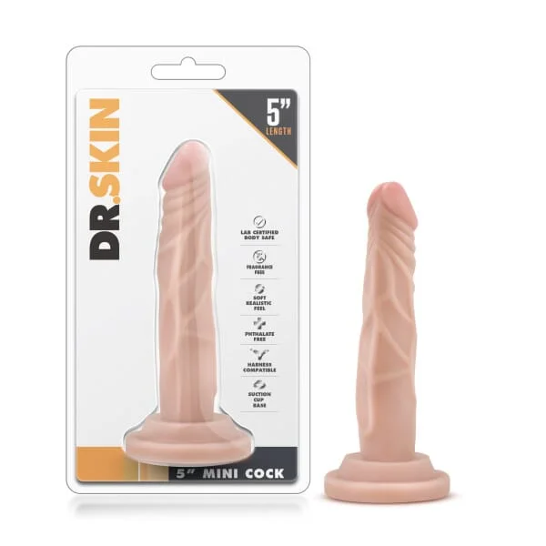 penis-blood-flow-supplements-Dr. Skin 5'' Mini Cock