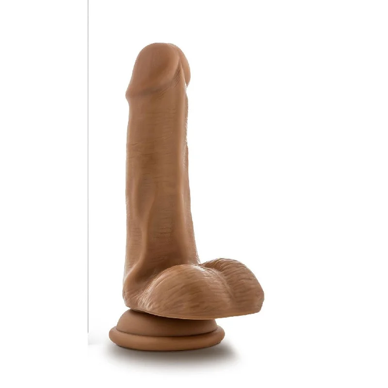 Dildo-tame-Dr. Skin - Dr. Jeffrey - 6.5 Inch Dildo With Balls - Tan