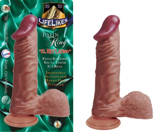 penis-infection-prevention-steps-Lifelike Latin King 9"