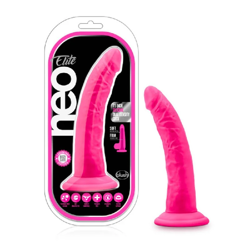 penis-discomfort-common-causes-Neo Elite - Inch Silicone Dual Density Cock