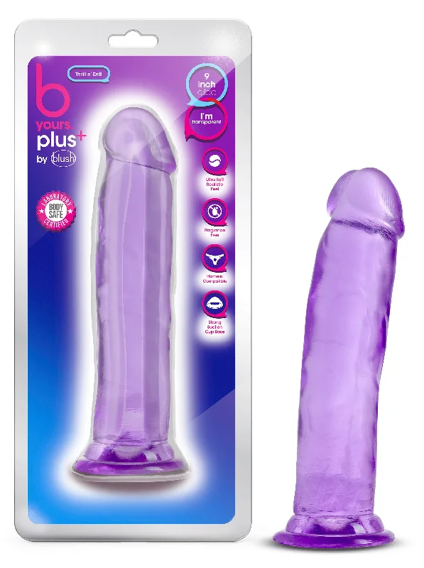 penis-skin-infection-treatments-B Yours Plus - Thrill N” Drill - Purple