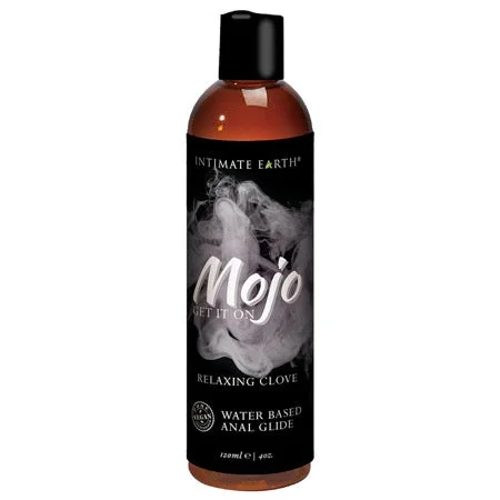 anal toys for discreet pleasure-Intimate Earth Mojo Relaxing Clove Water Based Anal Glide 4 oz.