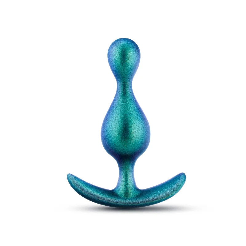 anal toys with slim design-Anal Adventures Matrix - Photon Plug - Neptune  Teal