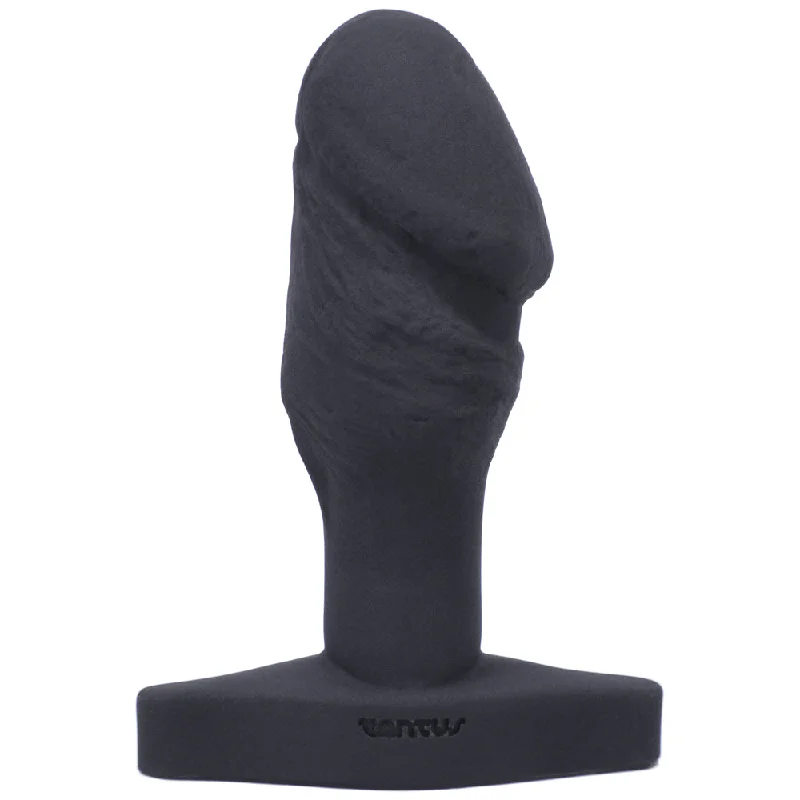 anal toys with slim shaft-Tantus Cock Plug Anal Plug Black