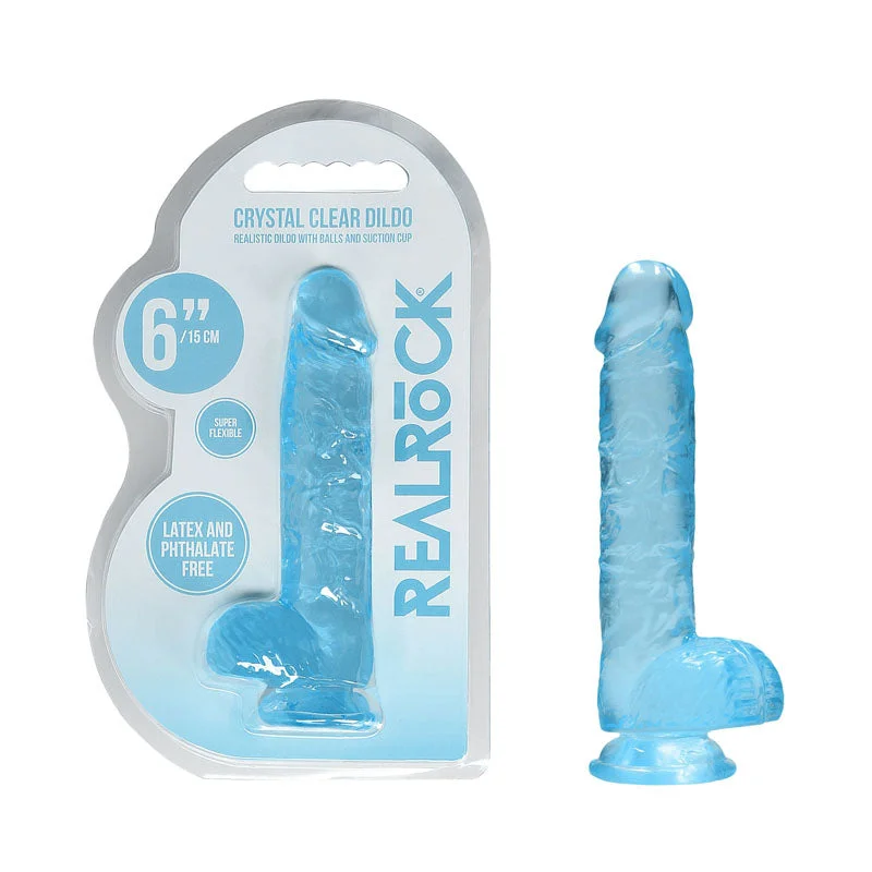 penis-rash-prevention-steps-RealRock 6'' Realistic Dildo With Balls