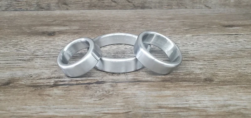 cock ring intense style-Tapered Style Cockring in Stainless Steel