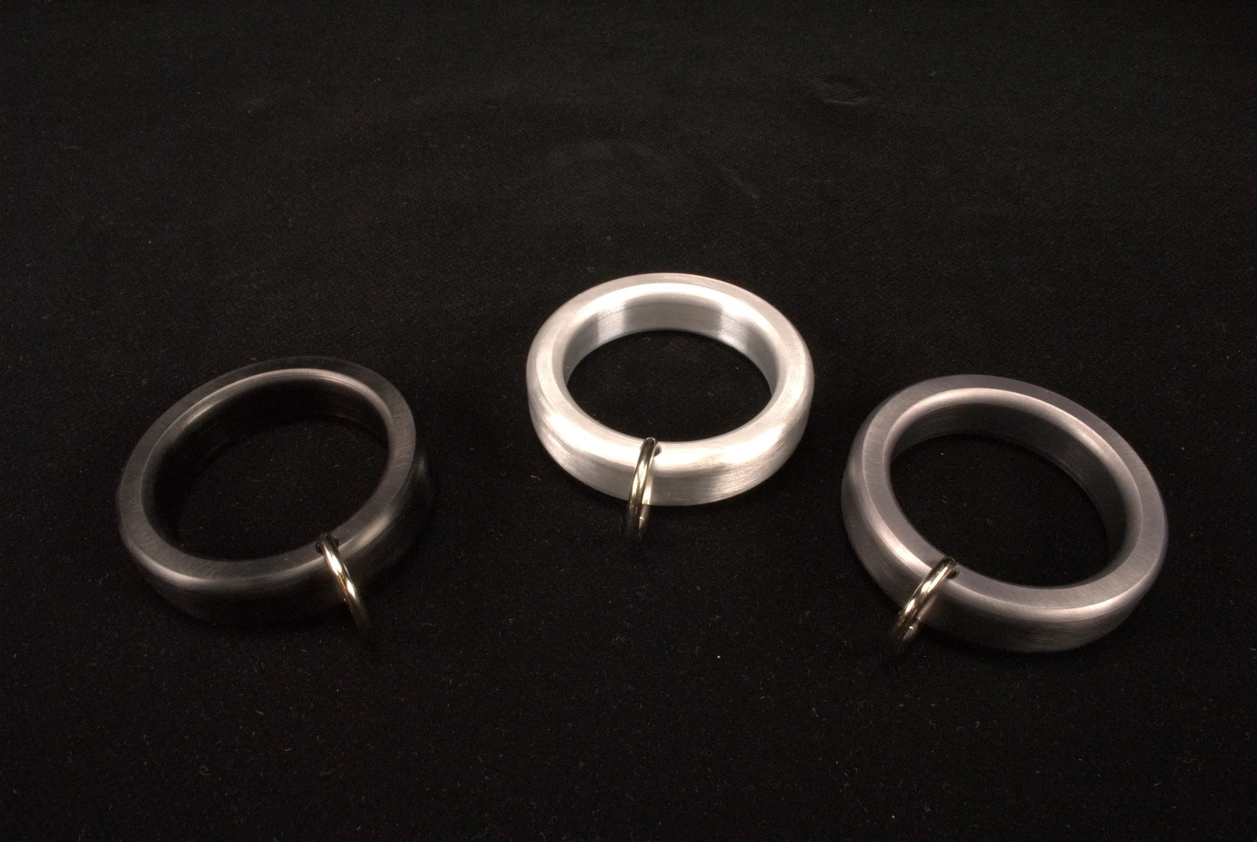 cock ring user comfort-Chubby Style Cockring w/D-Ring in Aluminum