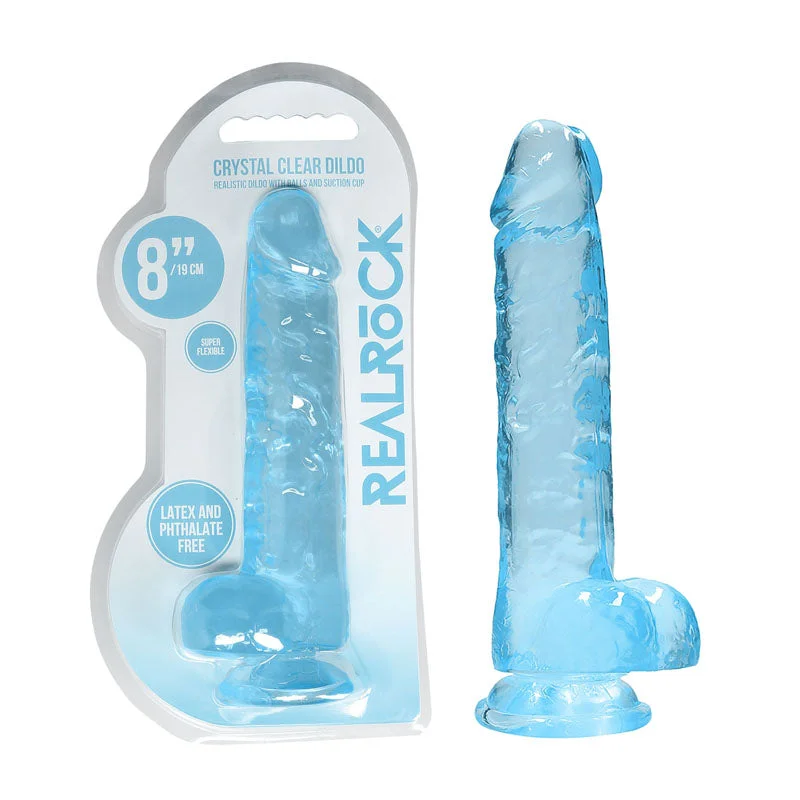 penis-skin-irritation-remedies-RealRock 8'' Realistic Dildo With Balls