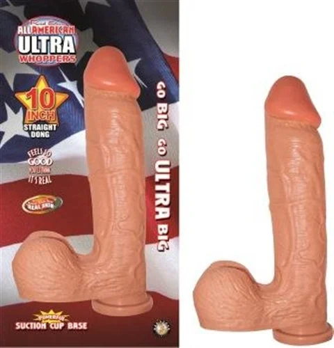 penis-strength-routine-quick-Ultra Whopper 10-inch Suction Cup Dildo with Veined Real Feel