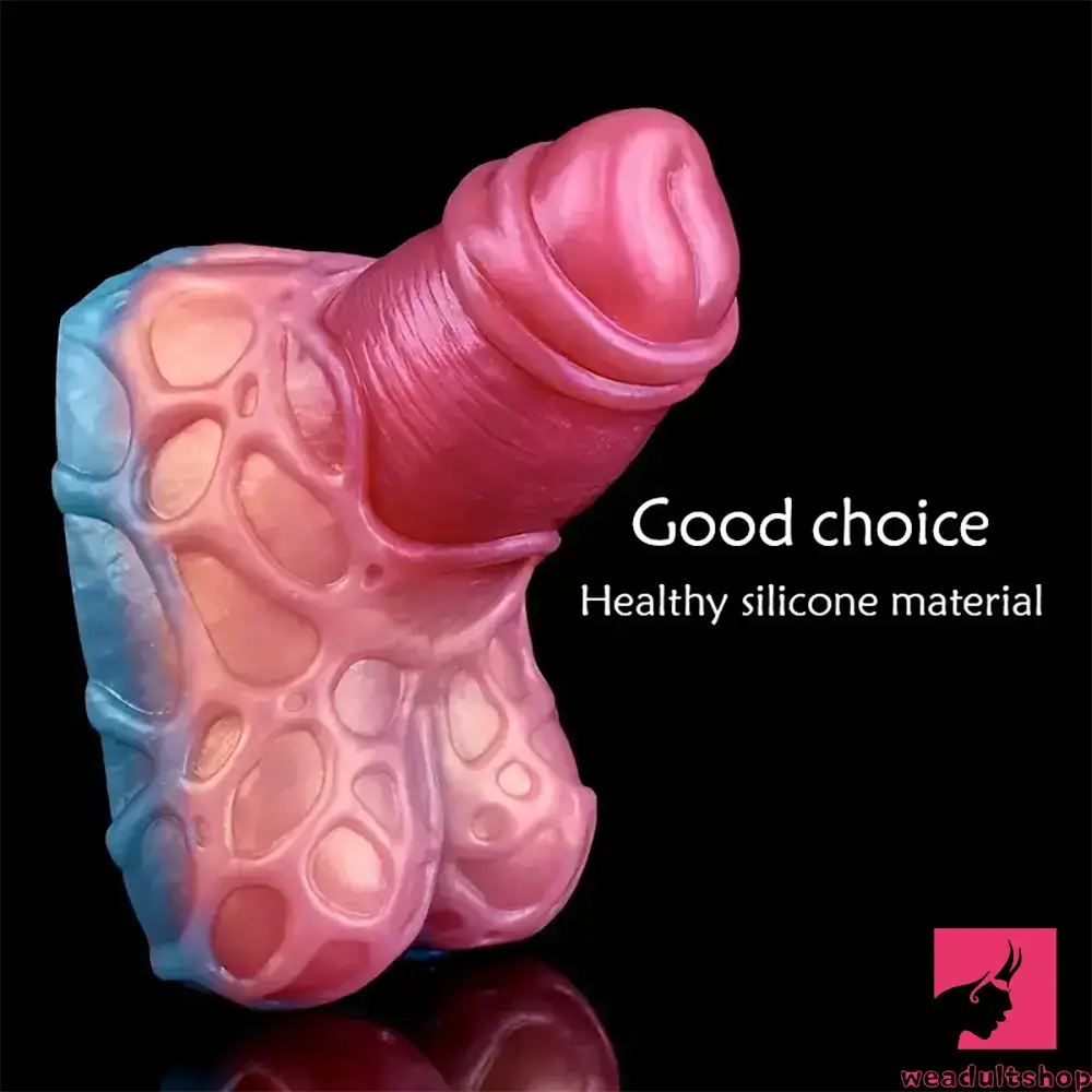 Dildo-premium-4.1in Women Small Monster Silicone Soft Dildo For Prostate Vaginal Massage