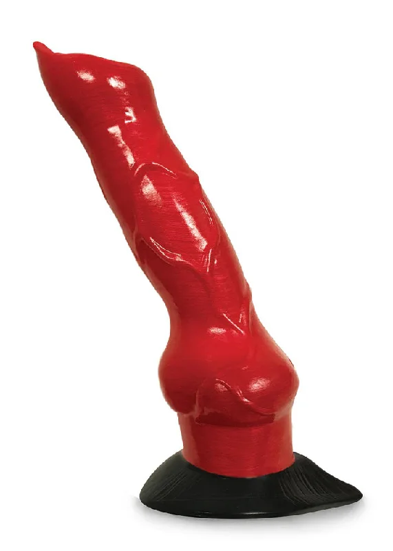 Penis-chunky-Alien Nation Cerberus Silicone Creature Dildo -  Red