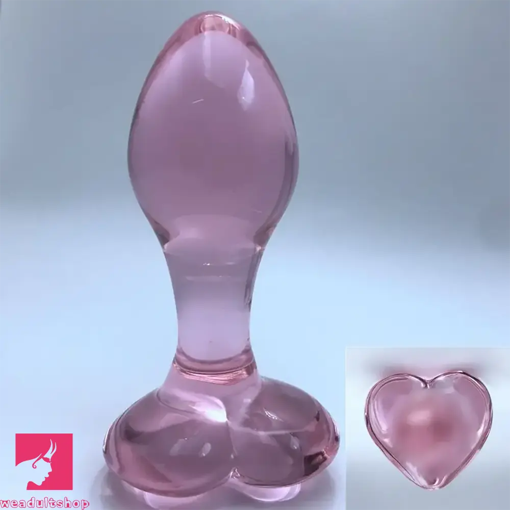 Penis-rich-3.43in Crystal Clear Penis Glass Small Dildo Adult Masturbation Sex