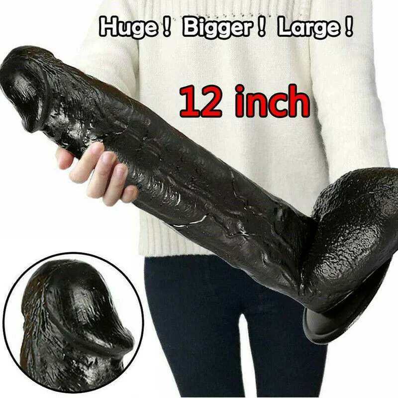 penis-hygiene-routine-travel-12 Inch Huge Dildo Powerful Suction Base Dong Soft Penis Toy