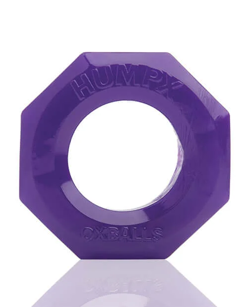 cock ring soft design-Humpx Cock Ring - Eggplant by Oxballs | Super Stretchy Flextpr, Comfortable Fit, Enhances Bulge