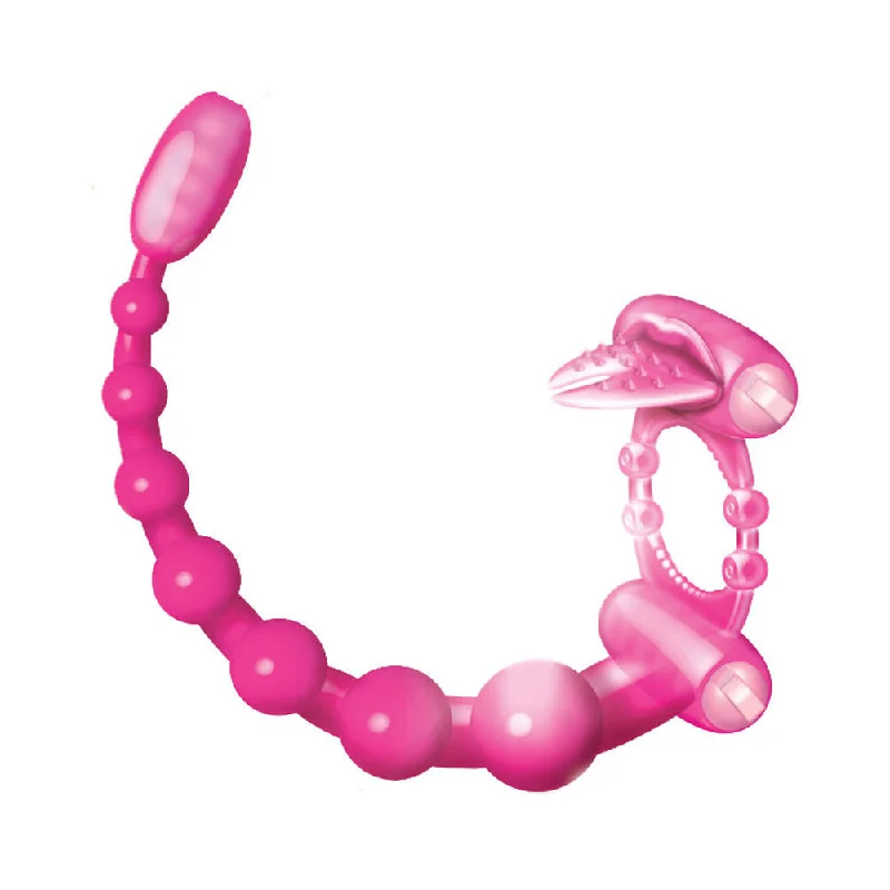 anal toys for sensual pleasure-Scorpion Dual Pleasure Ring With Anal Vibe